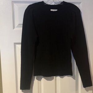 Z Supply Black Long Sleeve Sweater